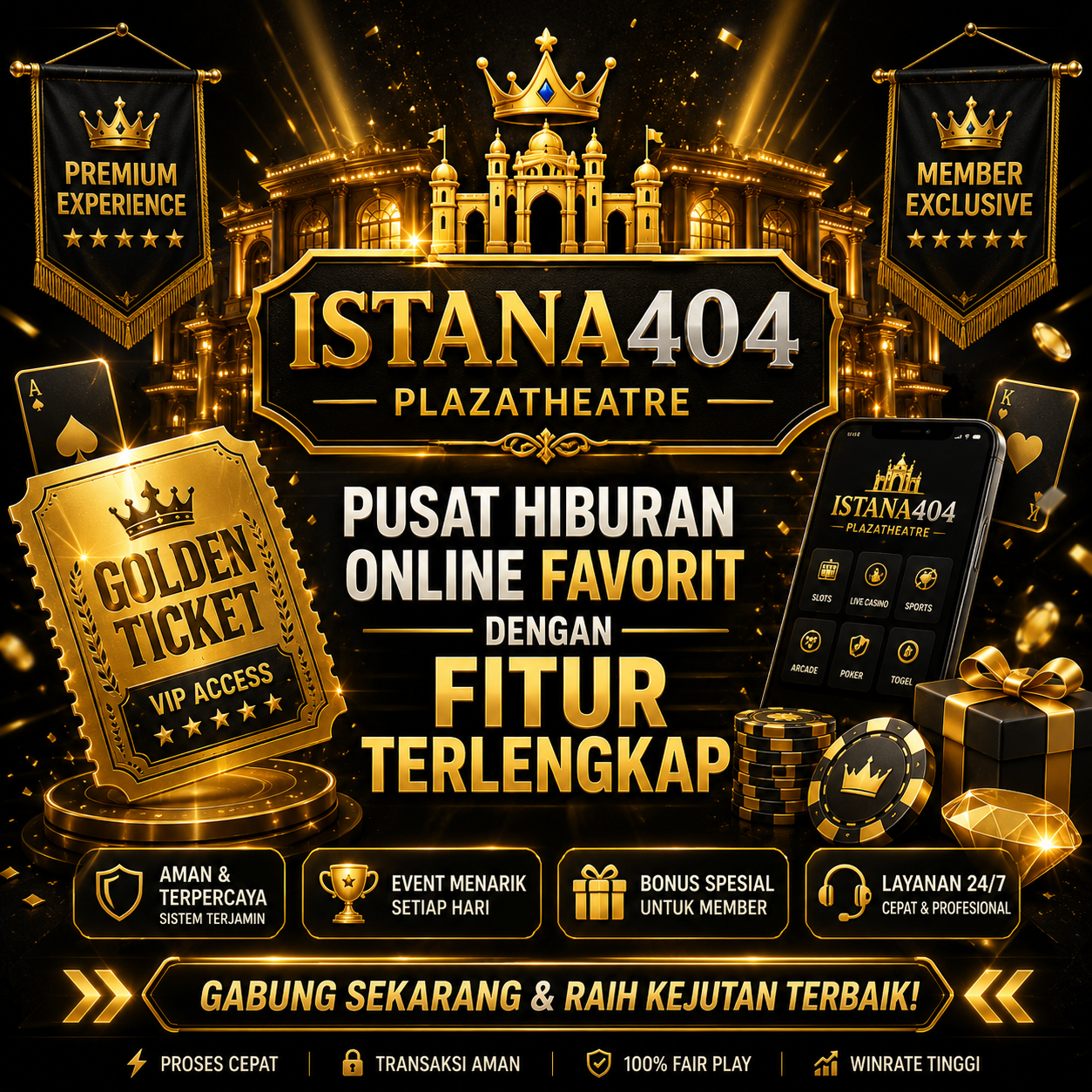 ISTANA404: Pusat Hiburan Online Favorit dengan Fitur Terlengkap Plazatheatre - WooCommerce eCommerce