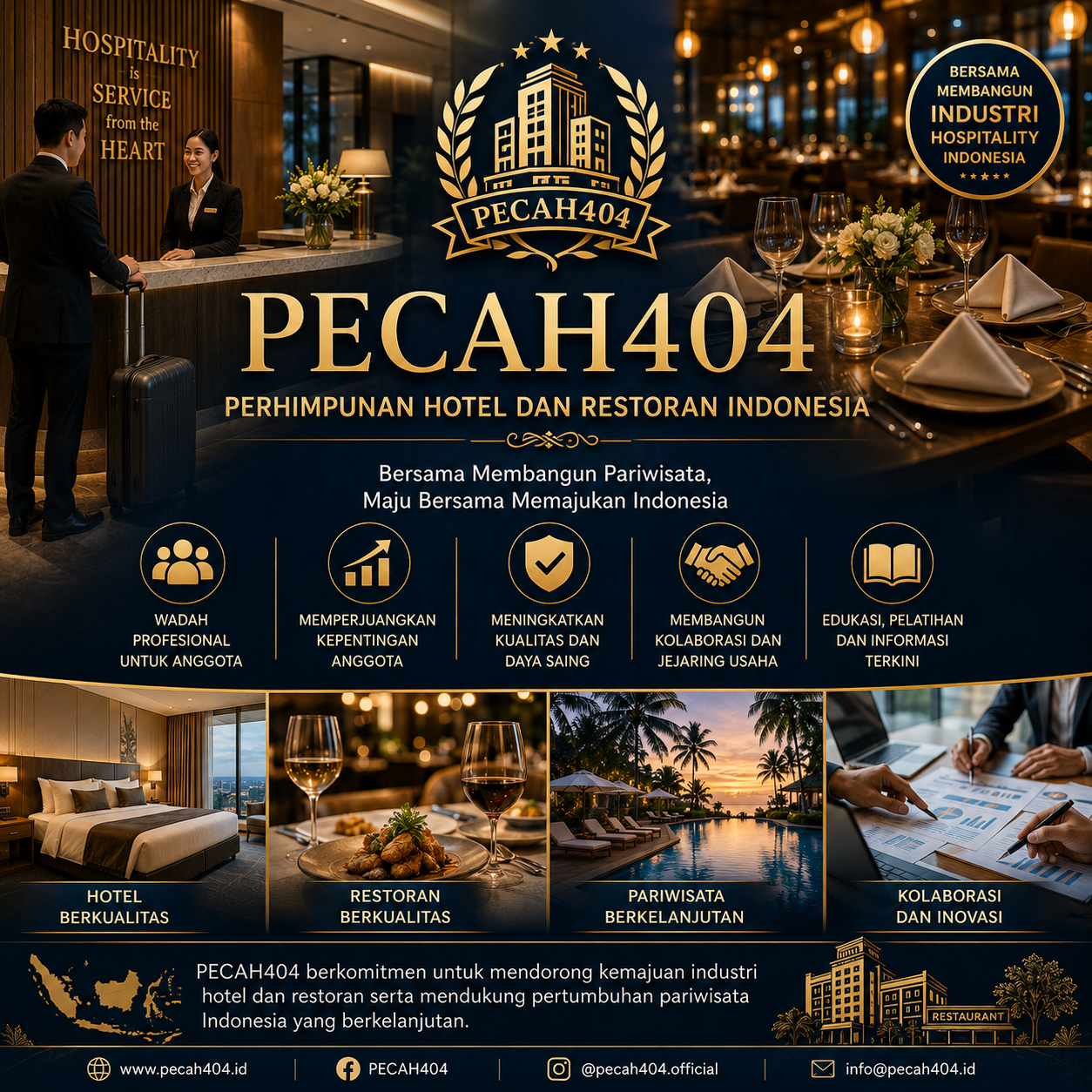 PECAH404 - PERHIMPUNAN HOTEL DAN RESTORAN INDONESIA by Hey siriusly