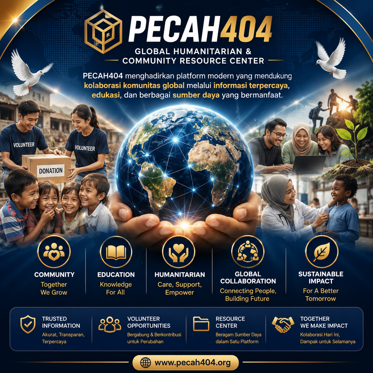 PECAH404 | Global Humanitarian & Community Resource Center