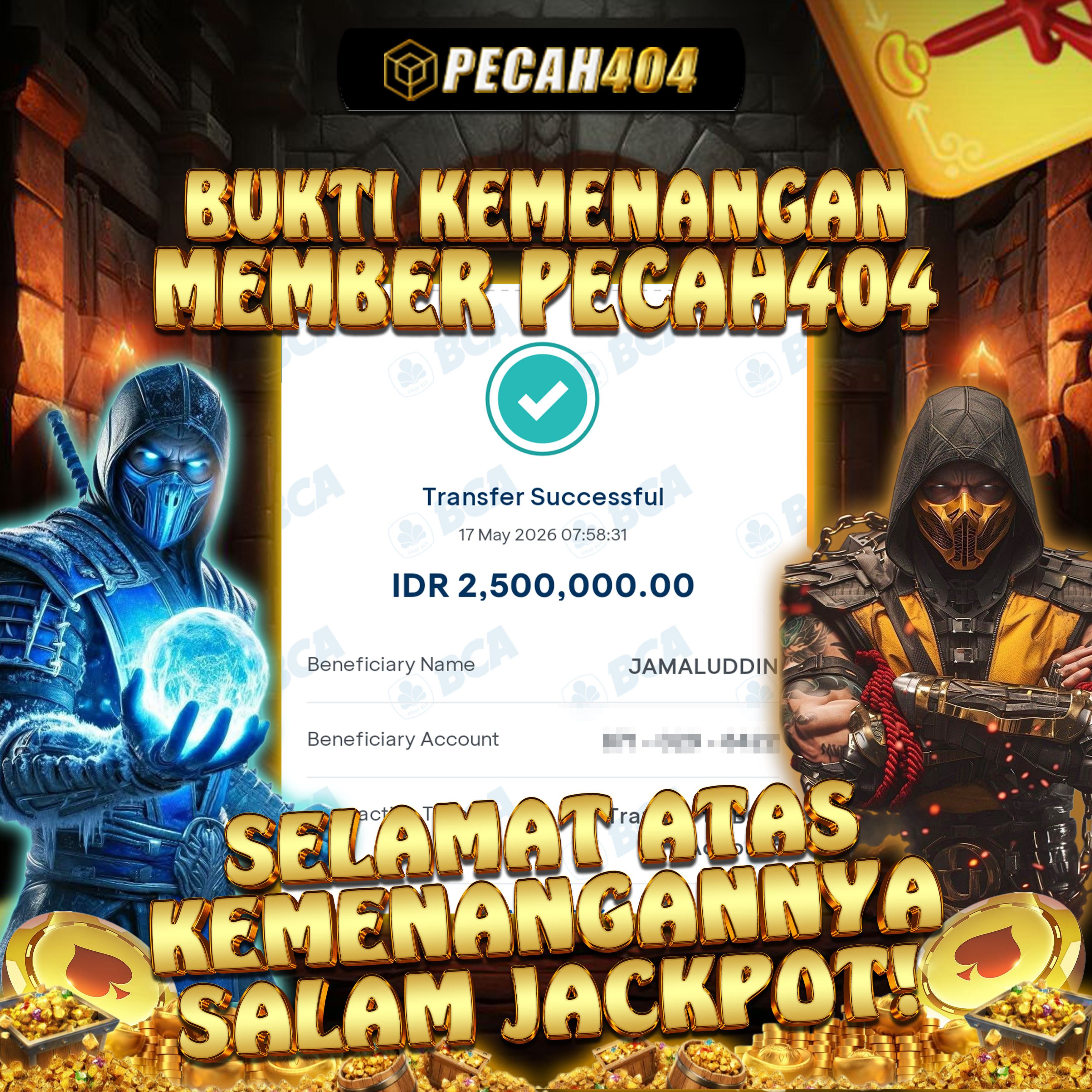 PECAH404 Treasures of Aztec