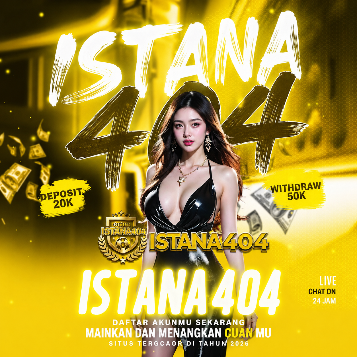 Galeri foto ISTANA404 | Platform Games Online Terpercaya Se Asia Tenggara Member Baru Free Chasback 100% di Jakarta